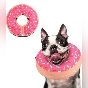 NEWSupet Inflatable Dog Cone Collar Surgery-Size Medium